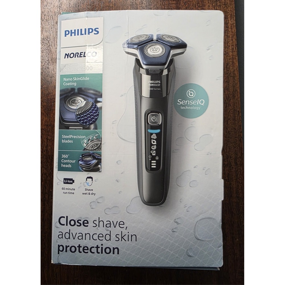 Philips Norelco - Shaver 7300, Rechargeable Wet & Dry Electric Shaver